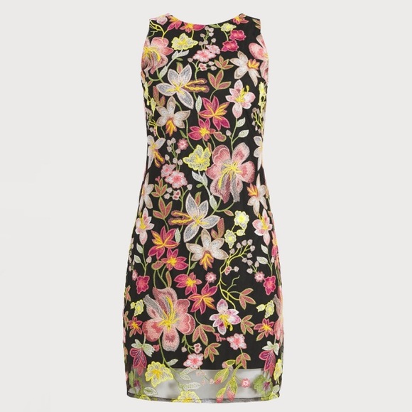 NWT Sam Edelman Embroidered Floral Mini Dress - Picture 5 of 10